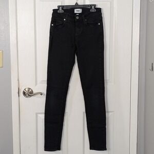 Paige Verdugo Ultra Skinny Black Transcend Fabric‎ Jeans Women's Size 25